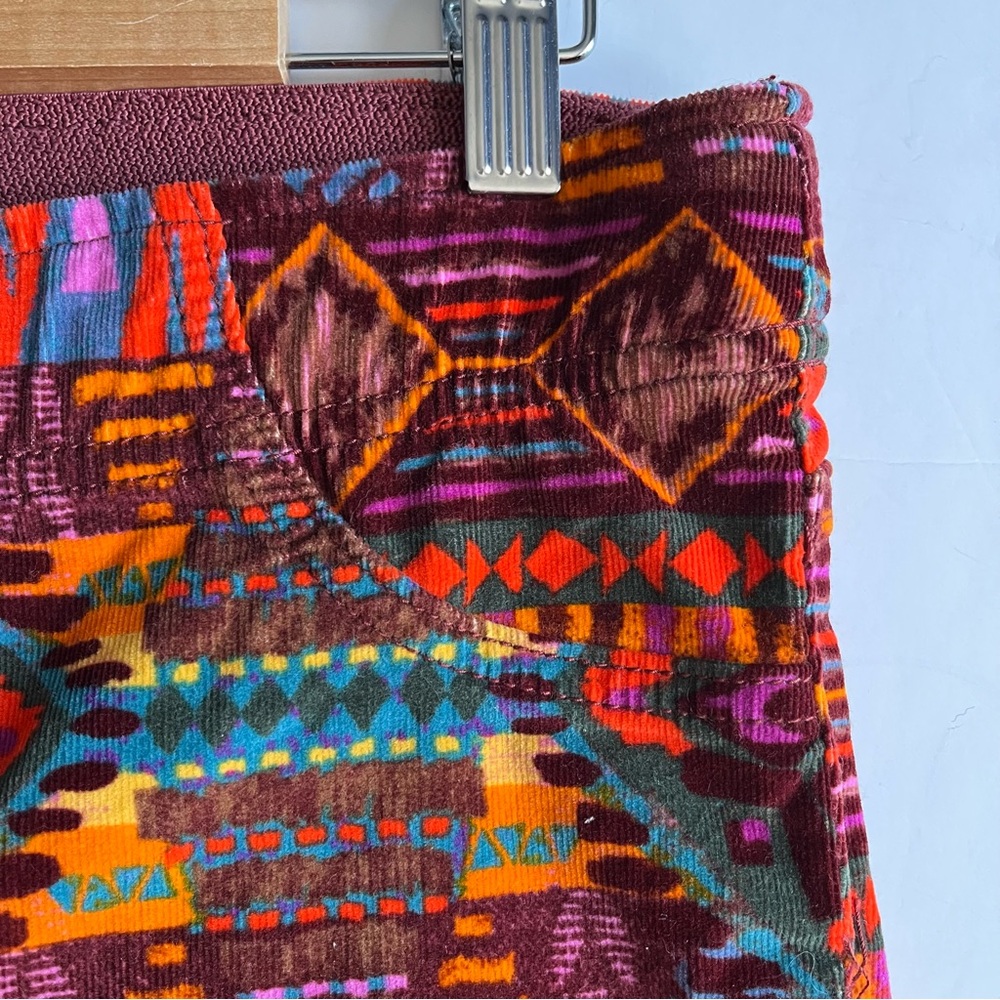 We The Free Orange Multi Aztec-Print Bootcut Pants - Picture 7 of 10